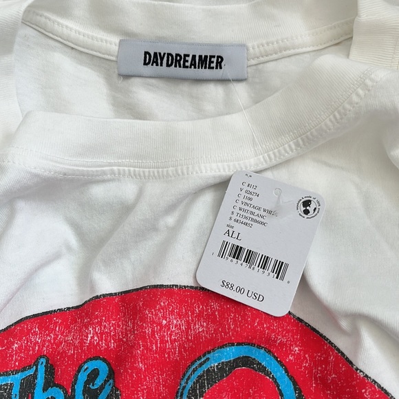 DAYDREAMER FREE PEOPLE BEACH BOYS GRAPHIC T FRONT AND BACK OS NWT - Picture 3 of 8